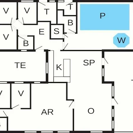 Ferienhaus 18 Person In